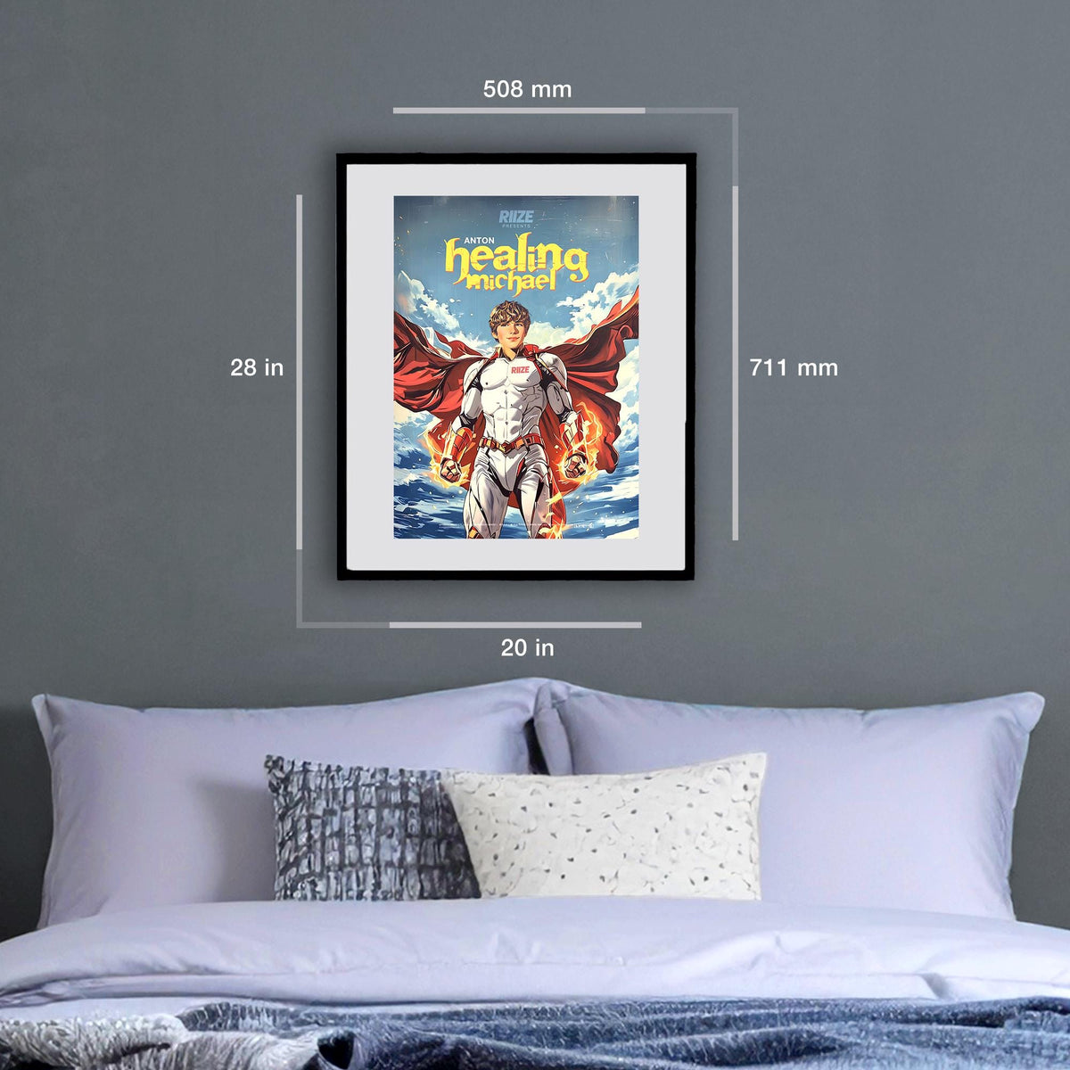 RIIZE「マイケル・ヒーラー」ポスター (ANTON)