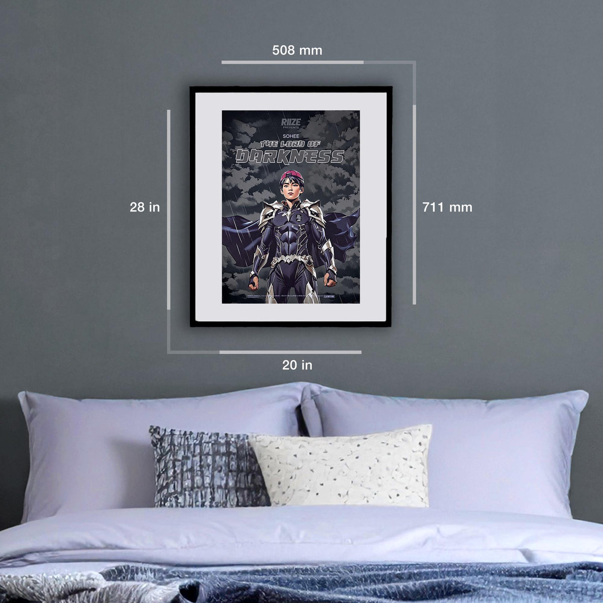 LORD OF DARKNESS Poster - Sohee - RIIZE