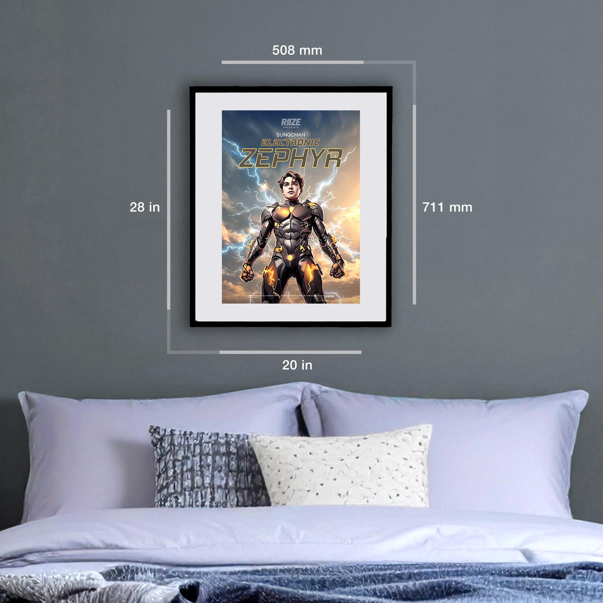 エレクトロニック・ゼファー ポスター - ソンチャン - RIIZE