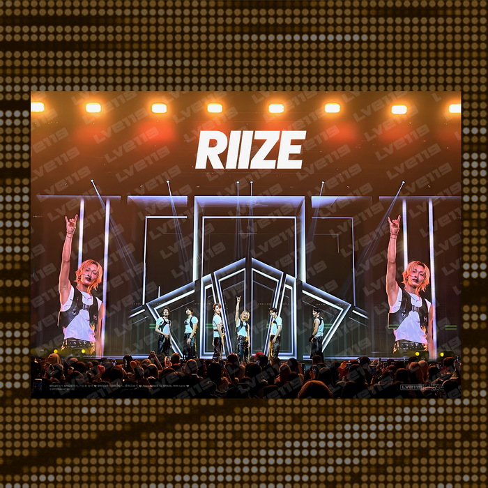 RIIZE “Hand In Air” Poster – Rising Loud Tour Series