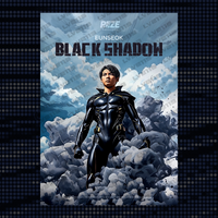 BLACK SHADOW Poster - Eunseok - RIIZE