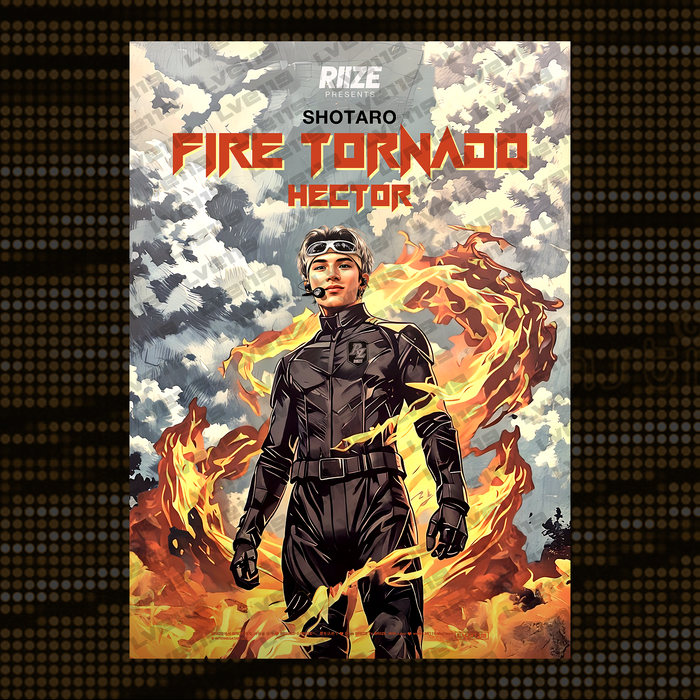 RIIZE “Fire Tornado Hector” Poster (SHOTARO) [TH]