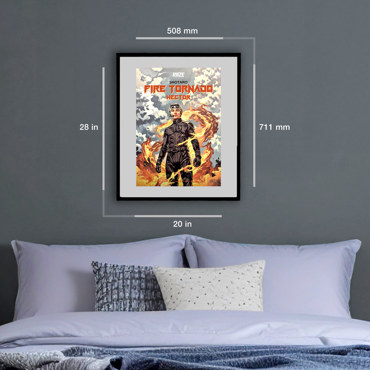 RIIZE “Fire Tornado Hector” Poster (SHOTARO) [TH]